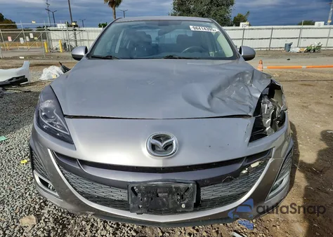2011 Mazda 3 S from USA, damaged, VIN JM1BL1U62B1396837